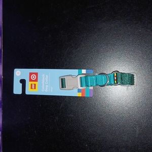 New Lego Collection Colorblock Dog Collar Small Teal/Green